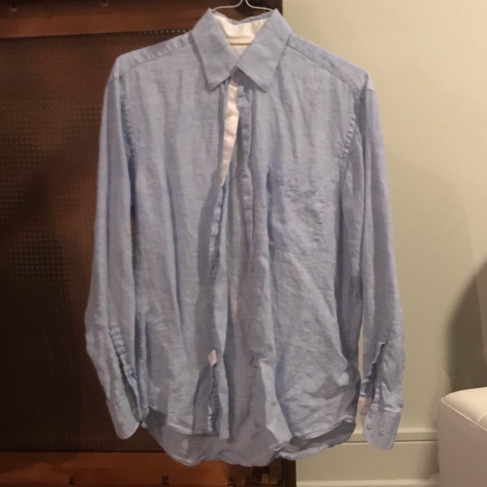 Robert Talbott Men’s M - Light Blue